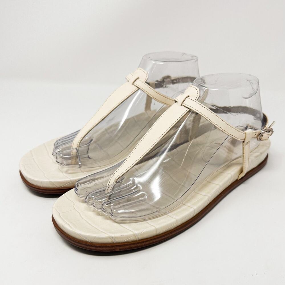 Sam Edelman Naomi Ivory Thong Ankle Strap Sandal NEW Size 9.5 MSRP $129 - Picture 2 of 10